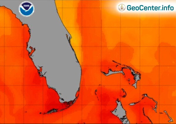 Аномальный нагрев океана, июль 2023