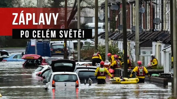BEZPRECEDENTNÍ úrovně záplav po celém světě → 2022. Klimatická krize se stala REALITOU!