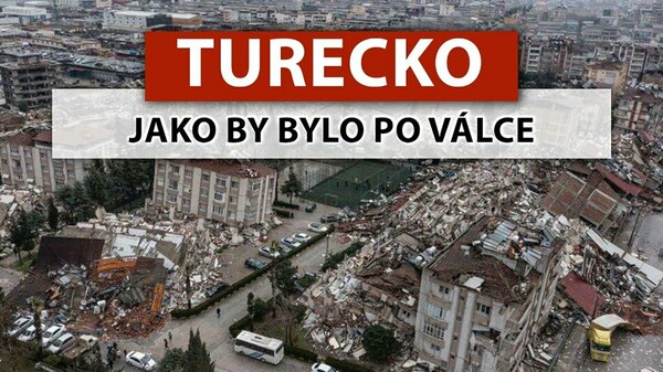 Celý svět je šokován následky zemětřesení v Turecku