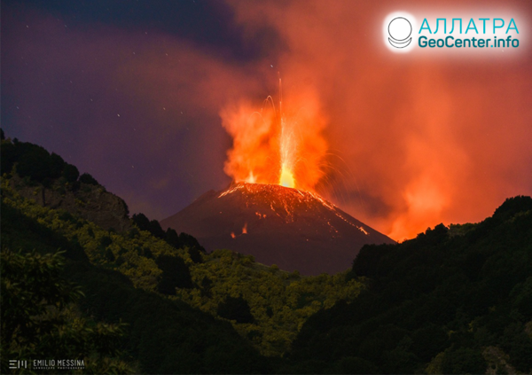Что происходит на итальянском вулкане Этна?