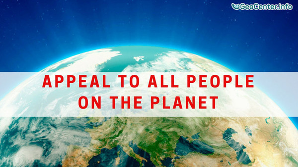 APPEAL TO ALL PEOPLE ON THE PLANET