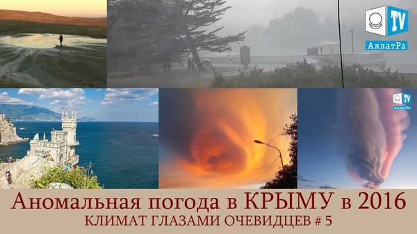Аномальная жара, дождь, гроза, шквальный ветер в Крыму. Климат глазами очевидцев. Выпуск 5