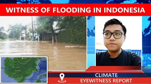 Interview with the witness of floods in Indonesia. Climate Eyewitness report