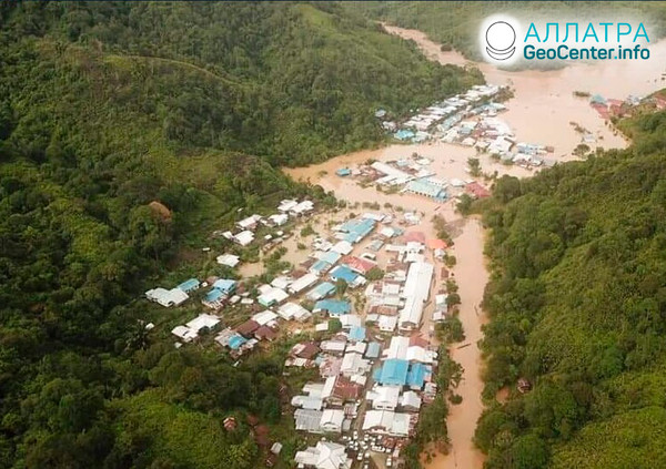 Rozsáhlé záplavy v Malajsii, červen 2019