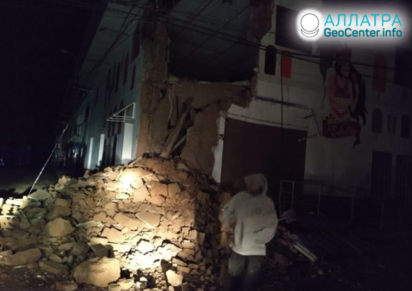 Destruktivní zemětřesení v Peru 26. května 2019