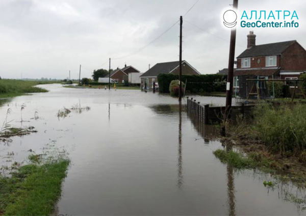 Наводнение в Англии, июнь 2019