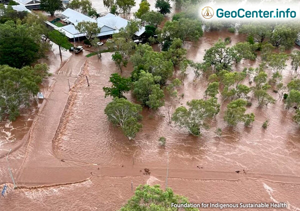 Наводнение в Австралии, январь 2023