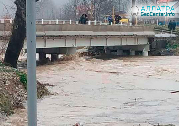 Наводнение в Краснодарском крае, январь 2019