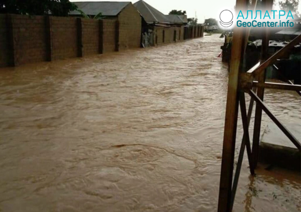 Záplavy v Nigérii, august 2019