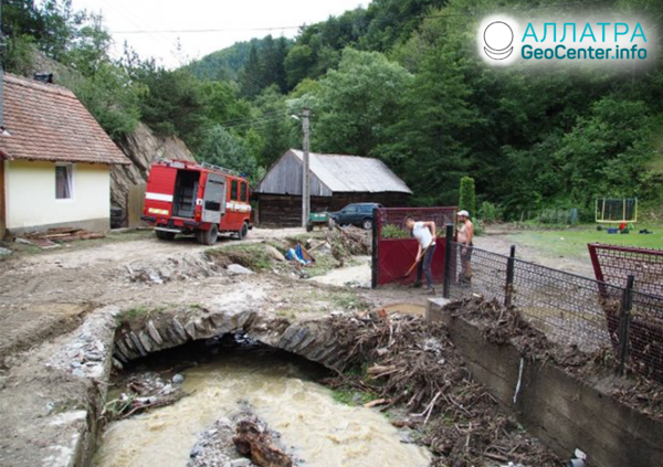 Záplavy v Rumunsku, júl 2019