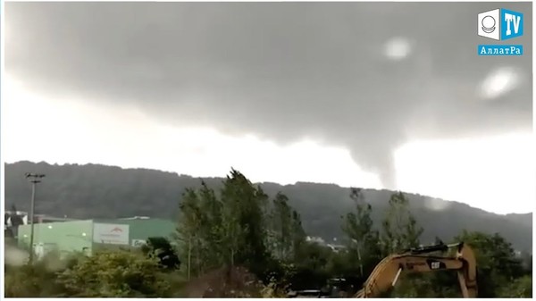 Разрушительный торнадо в Люксембурге, 9 августа 2019. Климат глазами очевидца