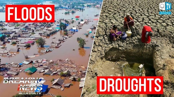 URGENT! Climatic CATASTROPHES of 2019: Floods, Droughts and MELTING GLACIERS