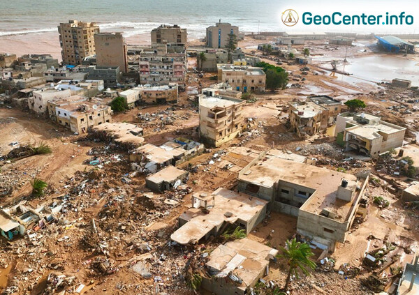 Страшное наводнение в Ливии, сентябрь 2023