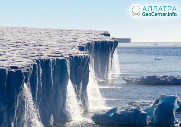 Topenie ľadovcov Grónska a silné mrazy v Antarktíde, marec 2020