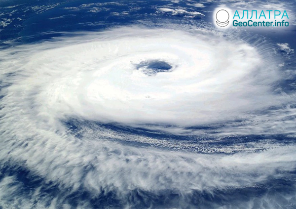 Тайфуны и ураганы, октябрь 2020