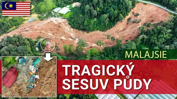 Tragédie v Malajsii: MASIVNÍ sesuv půdy ve státě Selangor a záplavy
