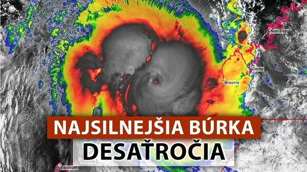 Tropický cyklón Ilsa → Austrália. Záplavy v púšti → Saudská Arábia. Bielorusko → Povodeň