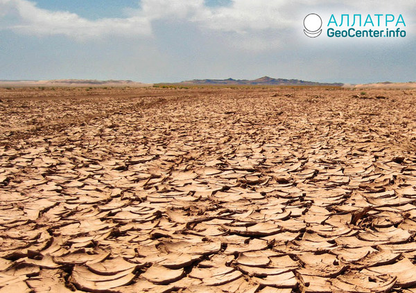 Sucho v Namibii, květen 2019