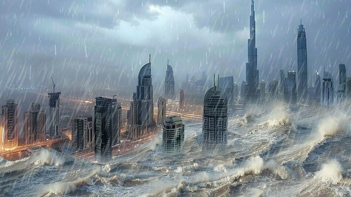 Weekly Report on Natural Disasters #2. Anomaly in UAE, Storms in France & Spain, Floods in Indonesia