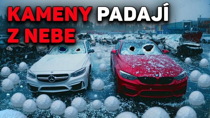 Obří kroupy: důsledek fatální chyby lidstva