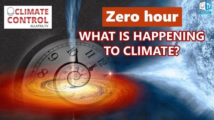 The growth of cataclysms. What happens to climate? Scientists’ opinions. The neutrino stream bursts from Earth. Reduction of time...